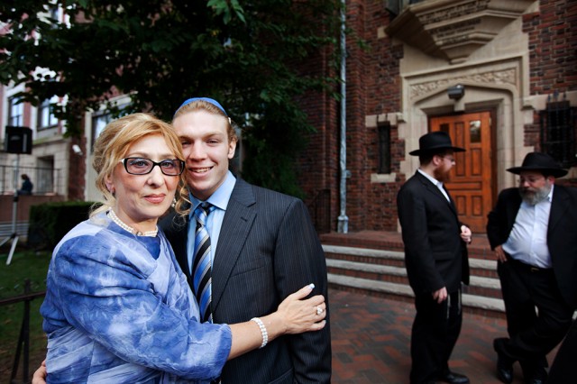 from Russia with love - the groom's Russian mum and brother